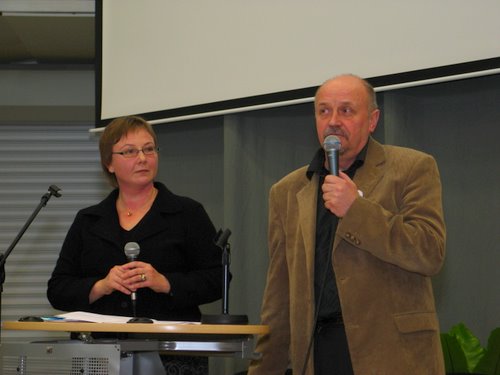 R. Drazdauskienė, R. Černiauskas. Nuotr. Astos Plechavičiūtės