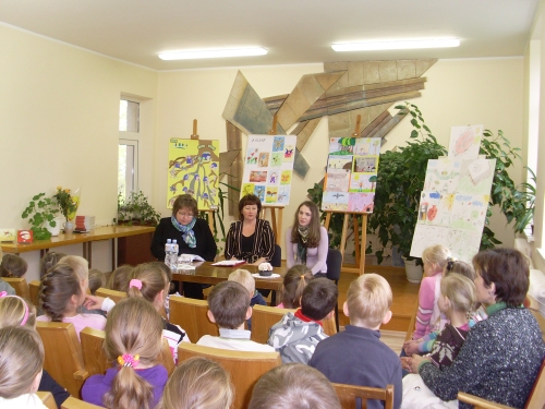 Vaikai klausinėjo įvairiausių dalykų