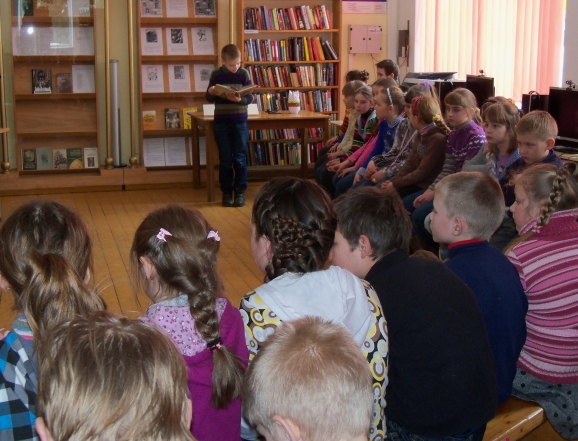 Bibliotekoje organizavome Metų knygos šventę