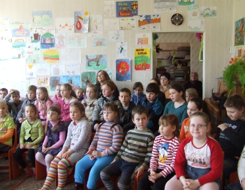 Susitikimas su Urte Uliūne. Nuotr. autorės