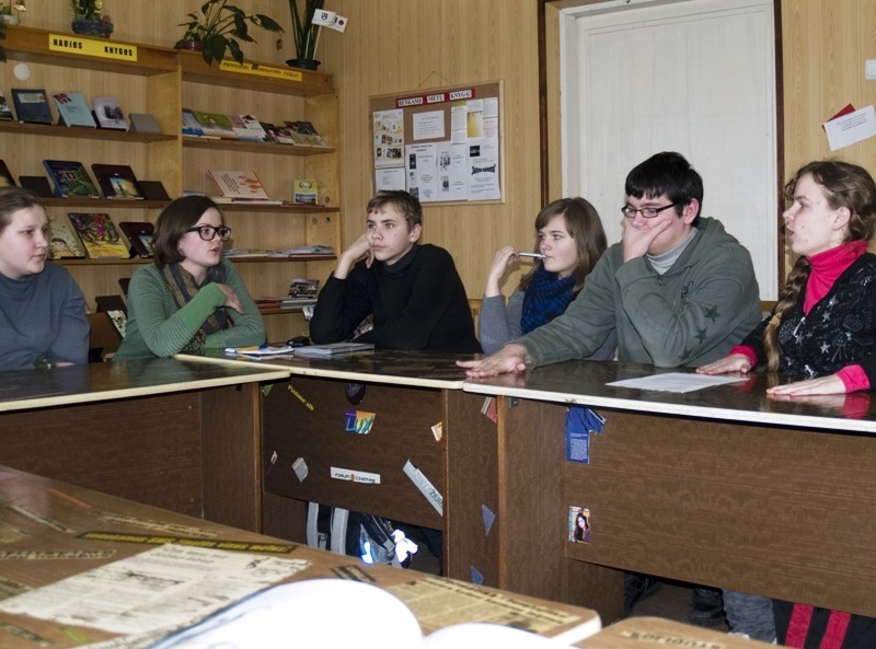 Diskutuojame apie knygas