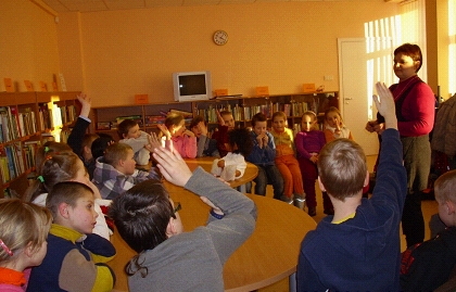 Su Ruklos Kultūros centro vadovė Vilma Praškevičienė