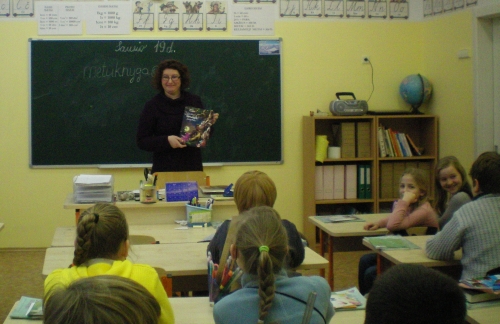 Metų knygos rinkimuose dalyvaujančios knygos buvo pristatytos netradicinėje pamokoje