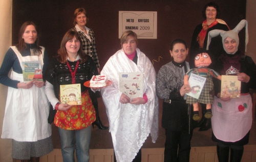 Vaikų Metų knygos rinkimai Užpaliuose