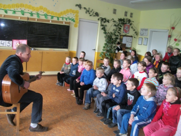 Susitikimas su rašytoju Vytautu V. Landsbergiu