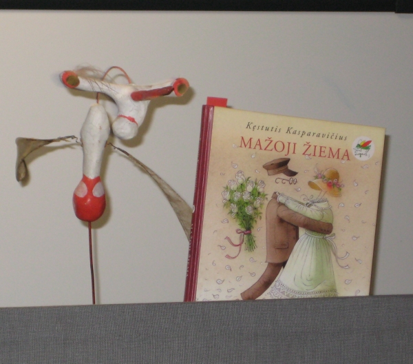 Uodas atsinešė Kęstučio Kasparavičiaus knygą 