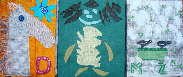 Vaikai, kurdami savo knygas, viršeliams pasirinko arklio Dominyko ir kitus personažus