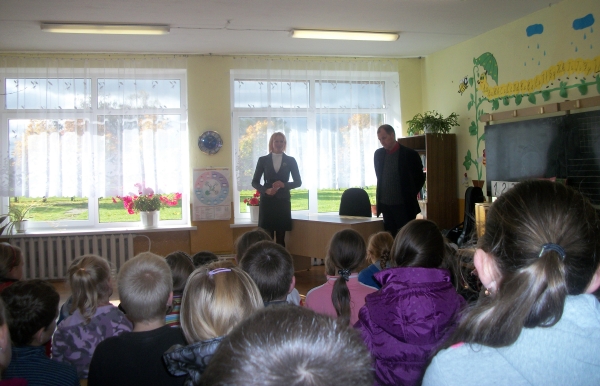 Susitikimas su rašytoju Vytautu V. Landsbergiu