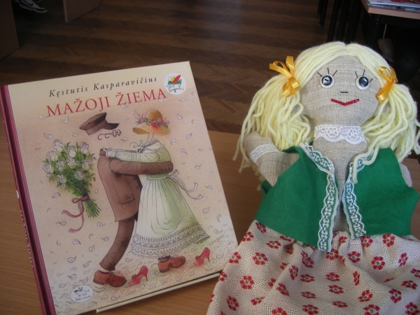 Vaikų Metų knygos rinkimų akcija Vankiškių bibliotekoje