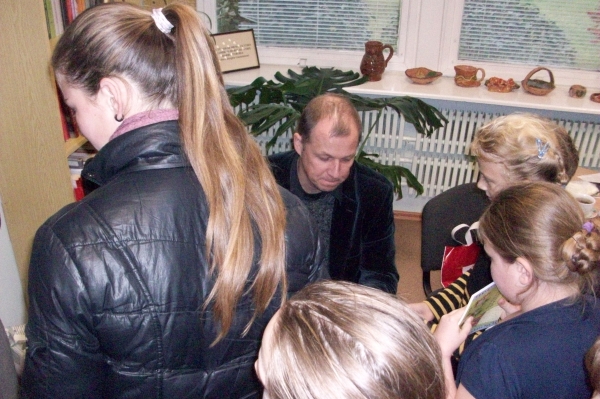 Susitikimas su rašytoju Vytautu V. Landsbergiu