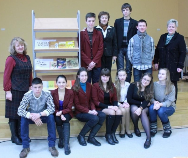 Vyresniems gimnazijos mokiniams pristatėme paauglių Metų knygas