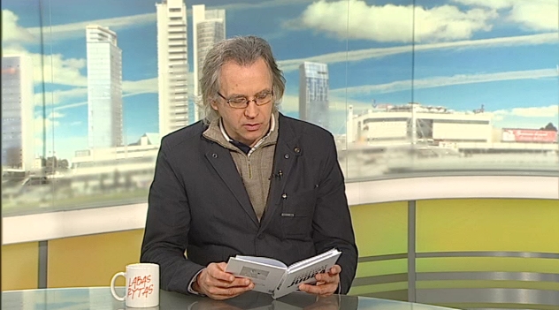 Ra&scaron;ytojas A. &Scaron;lepikas aptarė V. Gedgaudo knygą