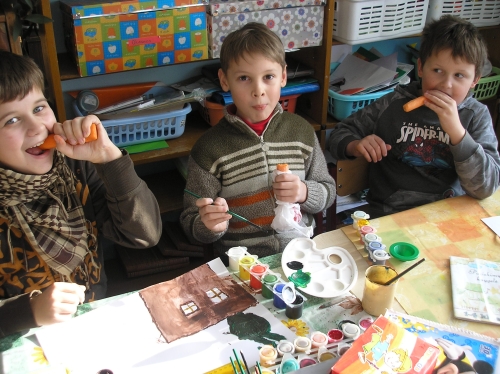 Smagu, kai mokykloje Kiškiadienis