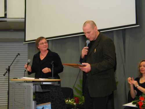 R. Drazdauskienė ir S. Parulskis. Nuotr. Astos Plechavičiūtės