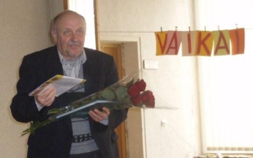 Rimantas Černiauskas Kuršėnuose. Nuotr. autorės