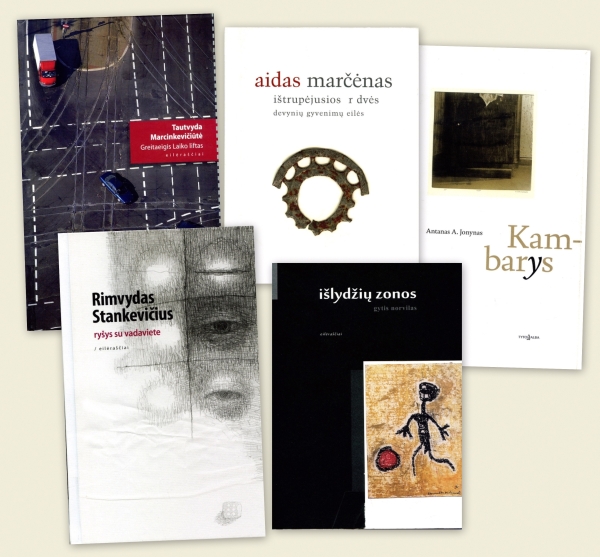 Poezijos knygų penketukas