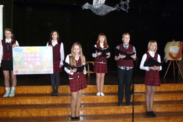 Metų knygos rinkimai Mosėdžio gimnazijoje