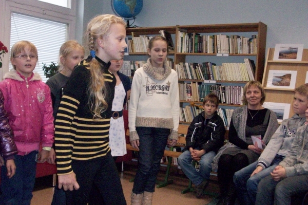 Susitikimas su rašytoju Vytautu V. Landsbergiu