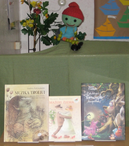 Berniukas Žirniukas pristatė knygas