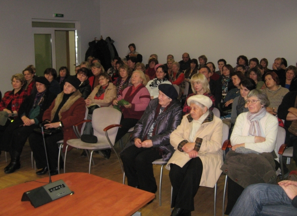 Susitikimas su rašytoja K. Sabaliauskaite