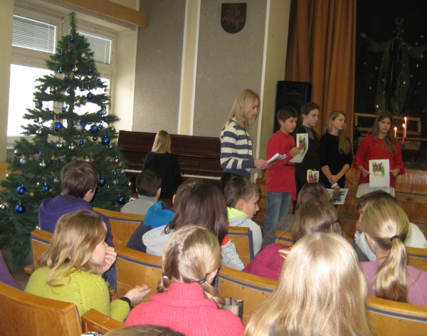 Mokiniai paskaitė ištrauką iš Vilės Vėl knygos