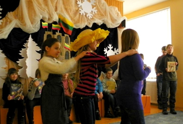 Metų knygos rinkimai Anykščių Jono Biliūno gimnazijos bibliotekoje