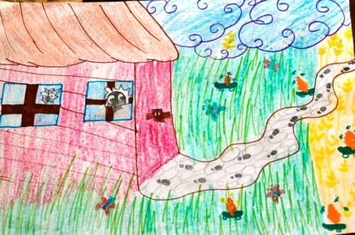 Iliustracija G. Morkūno knygai 'Velniškai karštos atostogos'